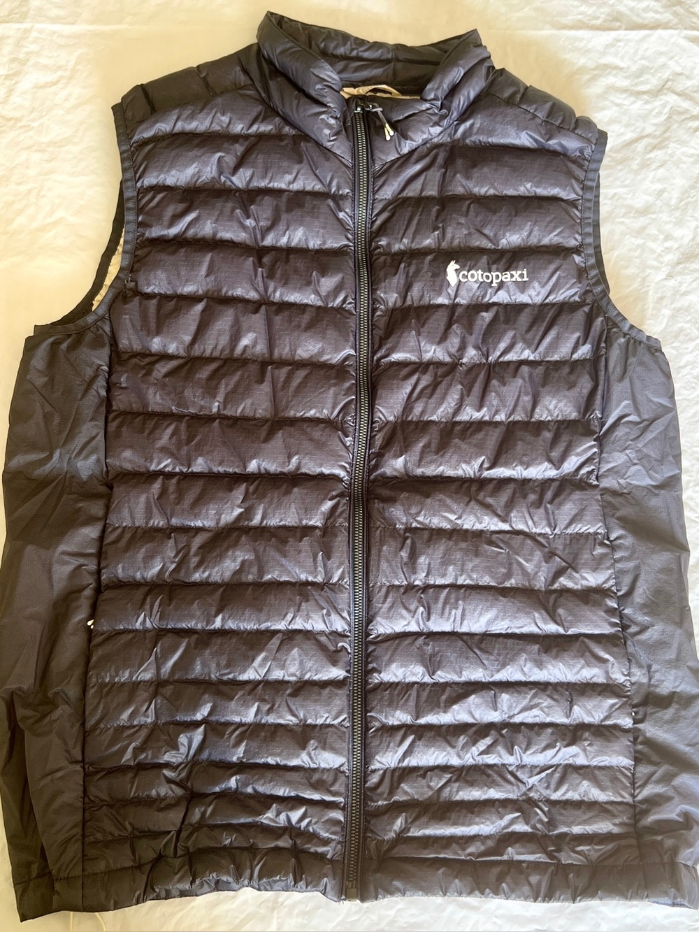 Cotopaxi Fuego LT Down Vest Black 950 Goose Down Polartec Alpha Puffer Men’s L